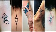 45+ Most Beautiful Gemini Zodiac Sign Tattoo Design Ideas For Girls 2024 | Women's Tattoos 2024!