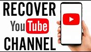 New! How to Recover Old YouTube Channel WITHOUT Email AND Password (EFFECTIVE) genius