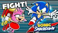 SONIC VS AMY!! - Sonic Smackdown | Sonic & Amy Squad