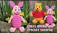 Piglet Amigurumi Crochet Tutorial - Free Pattern!