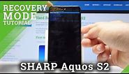 Recovery Mode in SHARP Aquos S2 - How to Enter & Quit Recovery Menu
