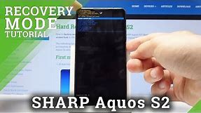 Recovery Mode in SHARP Aquos S2 - How to Enter & Quit Recovery Menu