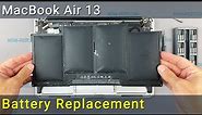 MacBook Air 13 Battery Replacement