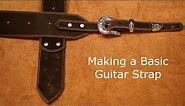 How to Make a Leather Guitar Strap