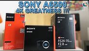 Sony a6500 Unboxing & First Look #Sonya6500