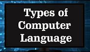 Types of computer language