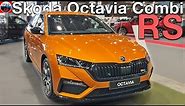2023 Skoda Octavia Combi 1.4 TSI PHEV RS - Visual REVIEW exterior & interior (Lyon Motorshow)