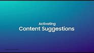 Samsung - Alt Z Life | How To Activate Content Suggestions