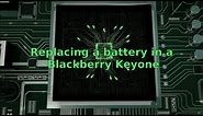 Replacing a Battery on a Blackberry Keyone
