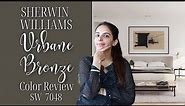 Sherwin Williams Urbane Bronze SW 7048 Color Review