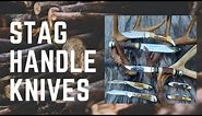 Stag Handle Knives for the Outdoorsman