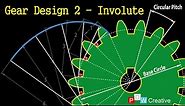 Spur Gear Design 2 - Involute of the circle