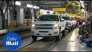 A look inside General Motors headquarters and assembly plants