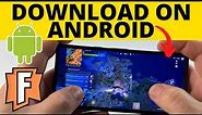 How to Download Fortnite on Android - 2024