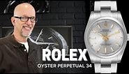 2020 Rolex Oyster Perpetual 34mm Watch Review | SwissWatchExpo