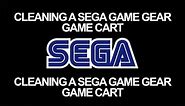 How to Clean A Sega Game Gear Cartridge - Zany Geek Tutorial