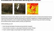 Introduction to Remote Sensing with Python