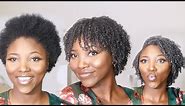 My First Wash and Go | Short Natural 4c Hair - Activating 4c Curls