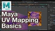 Basic UV Mapping Maya Tutorial with Planar Projections