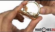 Rotary Mens Gold Plated Pocket Watch MP00713 01