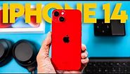iPhone 14 (Product RED) - Unboxing, Features & First Impressions