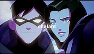 chalant (young justice robin and zatanna scene pack)
