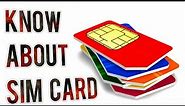 SIM card - Sim card types and parts ,iccid , sim full form