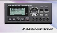TASCAM GB-10 Guitar / Bass Trainer / Recorder