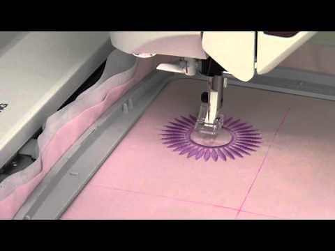 Husqvarna Viking Topaz 40 67 How to Embroider a Design