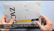 Replacing a Zagg Invisible Shield Glass on My iPhone 5s