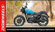 2018 Royal Enfield Thunderbird 500X Review - 5 Things you need to know | ZigWheels.com