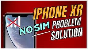 iPhone XR / 11 No SIM Problem Solution how To Repair No SIM iPhone XR iPhone 11