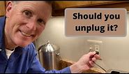 Should you unplug your appliances?