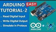 How To Use Digital Input And Output in Arduino | Arduino Tutorial