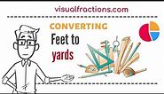 Converting Feet (ft) to Yards (yd): A Step-by-Step Tutorial #feet #yards #conversion #length