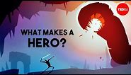 What makes a hero? - Matthew Winkler