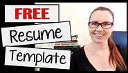 Casual Teacher Resume | FREE Template