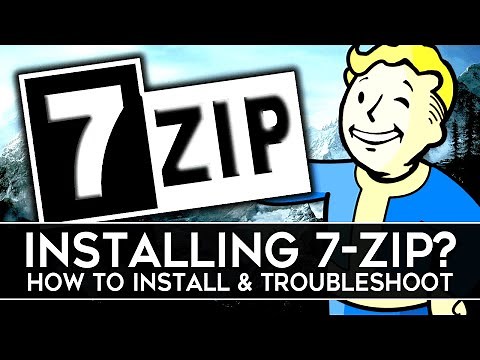 How to Install 7-ZIP for Extracting Archived Files! (2020)