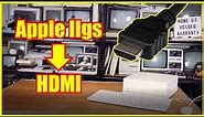 Adding HDMI to the Apple IIgs using the RGBtoHDMI