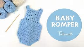 How To Crochet Baby Romper | Croby Patterns