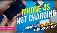 Repairing iPhone 4s doesn't turn on, doesn't charge - battery recover (How to) [Do it yourself]
