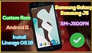 Install Lineage OS 18 on Samsung J5 2015 (SM-J500FN) | Install Stable Custom Rom Android 11