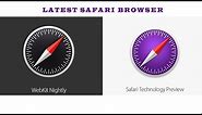 Get Latest Safari Version for macOS
