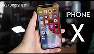 Unboxing a Refurbished Apple iPhone X & Review in 2022! Popsy Refurbished iPhone!