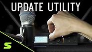 Shure Update Utility - How To Update Firmware