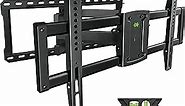 USX MOUNT UL Listed Full Motion TV Wall Mount for 37-90 Inch TVs up to 150 lbs, TV Mount Bracket with Articulating Arms Pre-Assembled, Swivel and Tilt, Fits 16",18, 24" Wood Studs, Max VESA 600x400mm