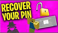 How to Know and Figure Out Your Account Pin on Roblox!!!