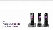 BT Premium 090632 Cordless Phone - Triple Handsets | Product Overview | Currys PC World