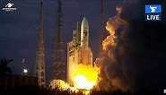 Les images du lancement de la fusée Ariane 5 lors de son dernier vol