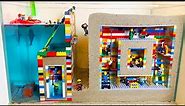 Core of Underground LEGO Base Flooed - Lego Dam Breach Experiment